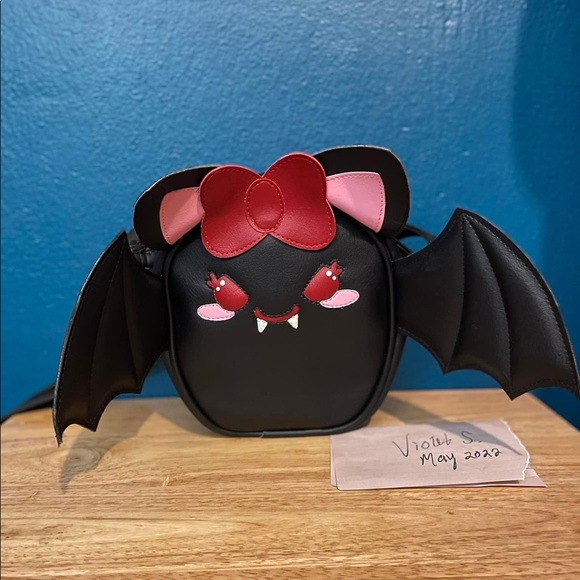 Rizzo Michelle Black Bat Bag - Picture 1 of 5